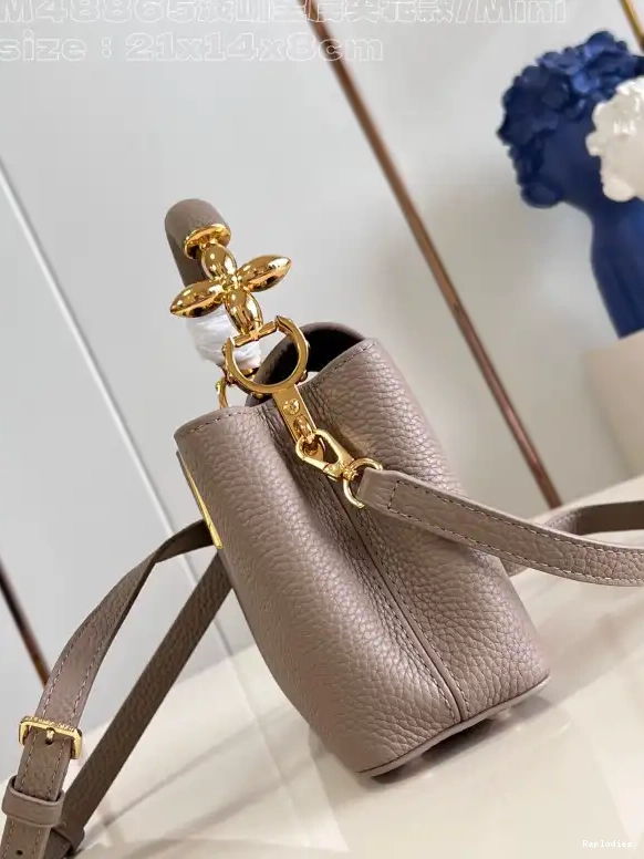 Fake Louis Bags CAPUCINES VUITTON MINI-21*14*8CM LOUIS 0506